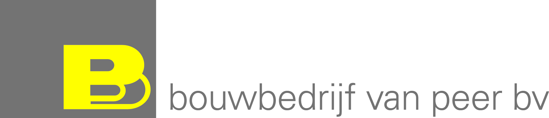 logo bouwbedrijf van peer